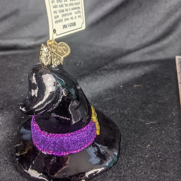 New Old world Christmas Halloween witches hat decor ornament - Picture 3 of 7